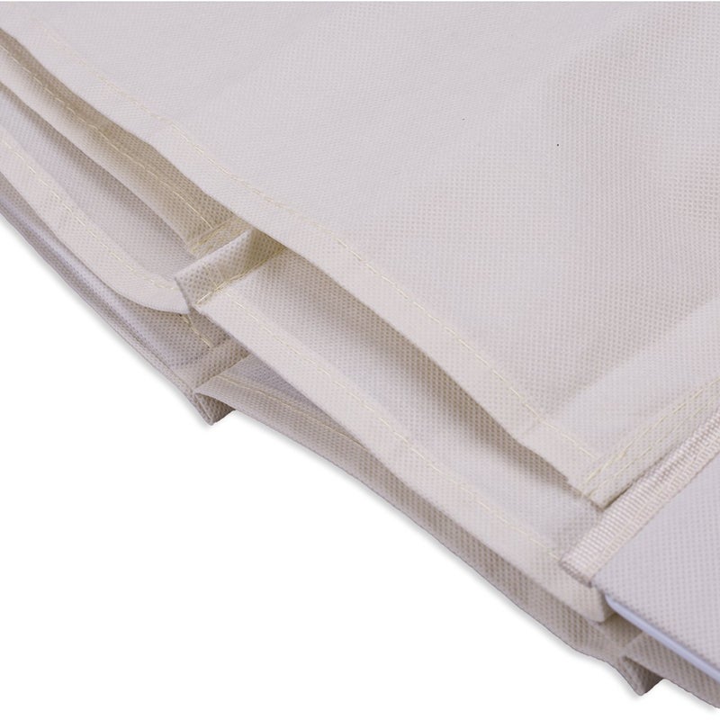LONGTEAM Hanging Purse Handbag Organizer Homewares Nonwoven 10 Pockets Hanging Closet Storage Bag - Image 5