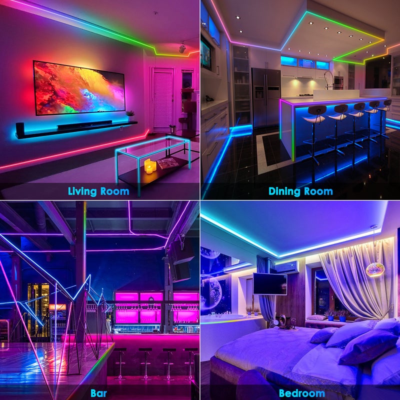 🏠 جهاز تحكم لاسلكي بإضاءة ليد شرائط RGB مع وظائف متعددة - Image 3