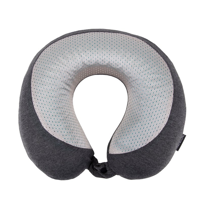 Travelon Cooling Gel Neck Pillow, Charcoal - Image 1
