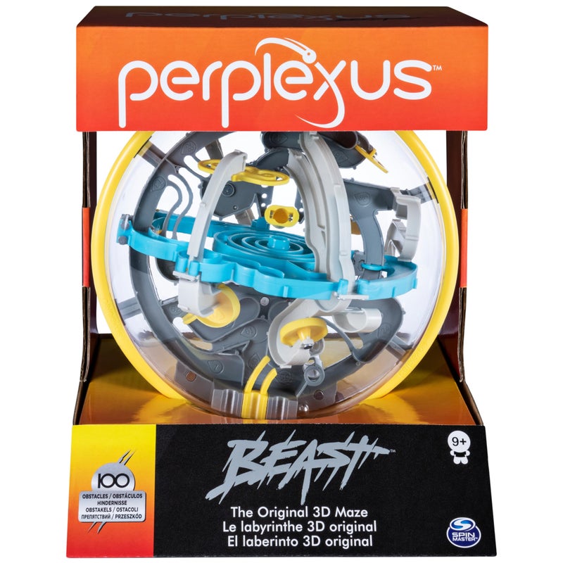 Spin Master Games Perplexus Beast 3D Gravity Maze Game Brain Teaser Fidget Toy Puzzle Ball, Anxiety Relief Items, Cool Stuff, Sensory Toys for Kids & Adults Ages 9+ - Image 1