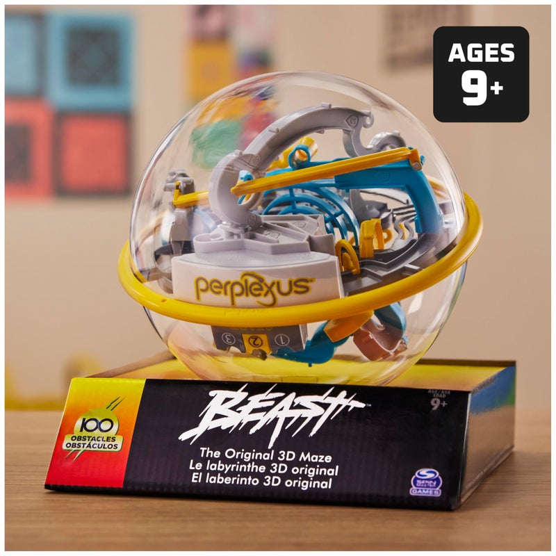 Spin Master Games Perplexus Beast 3D Gravity Maze Game Brain Teaser Fidget Toy Puzzle Ball, Anxiety Relief Items, Cool Stuff, Sensory Toys for Kids & Adults Ages 9+ - Image 2
