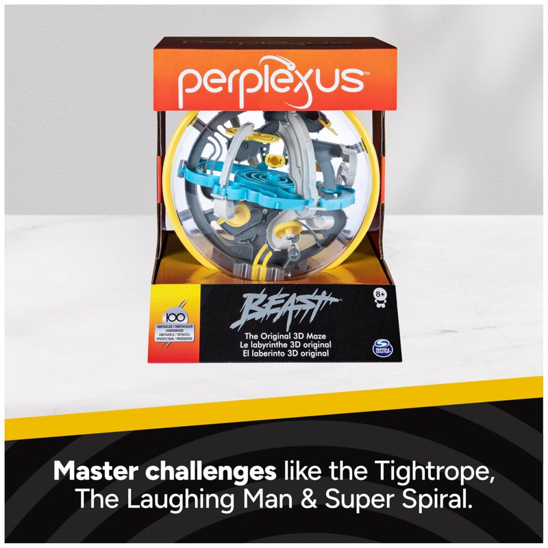Spin Master Games Perplexus Beast 3D Gravity Maze Game Brain Teaser Fidget Toy Puzzle Ball, Anxiety Relief Items, Cool Stuff, Sensory Toys for Kids & Adults Ages 9+ - Image 5