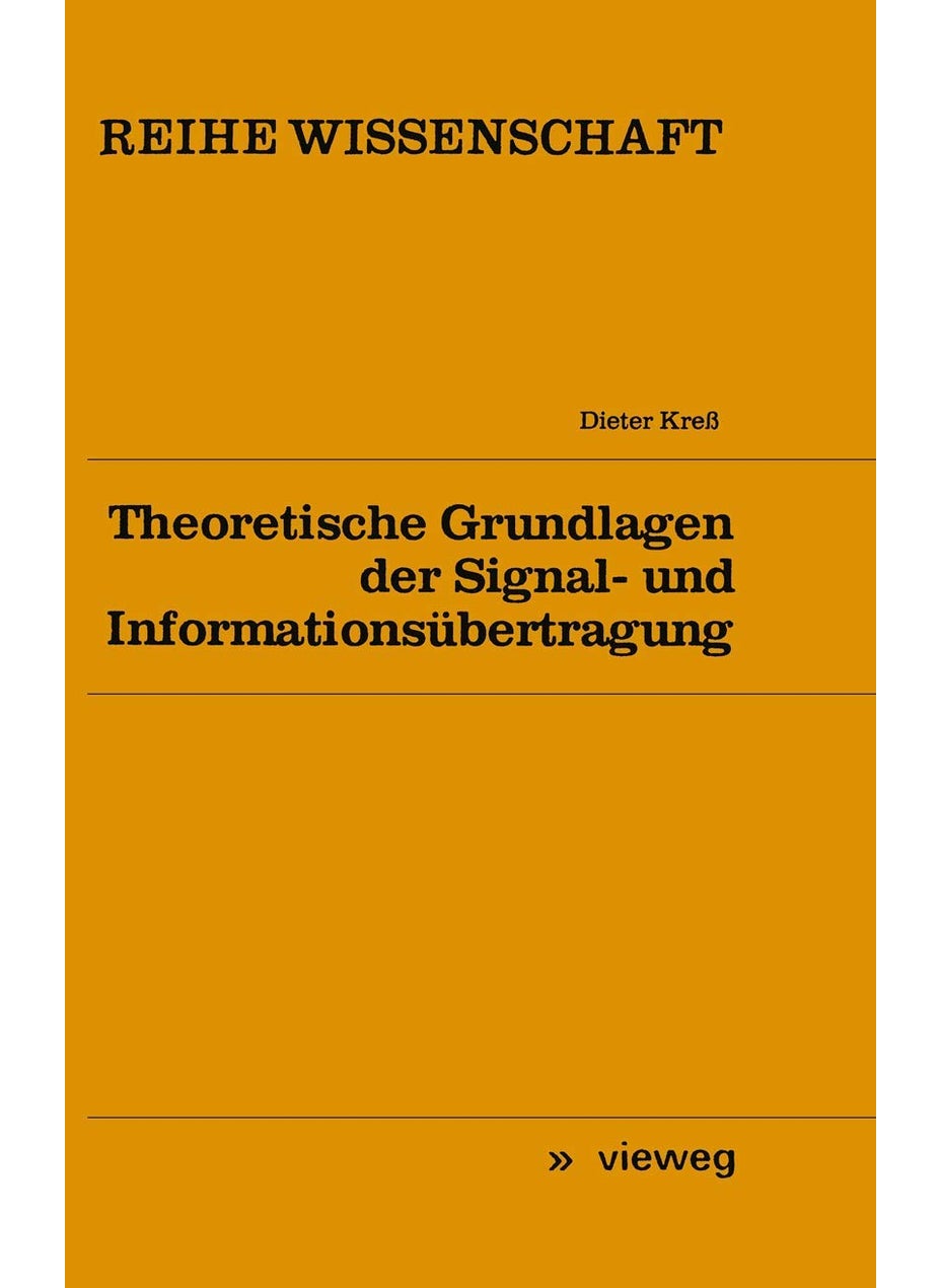 Theoretische Grundlagen der Signal- und Informationsübertragung 