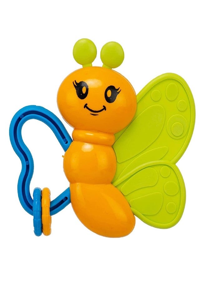 Mummy Please Baby Teething Rattle Toy, BPA Free, Silicone Loops with Rattling Sound, Multicoloured (Pack of 7 Combo) - Image 4