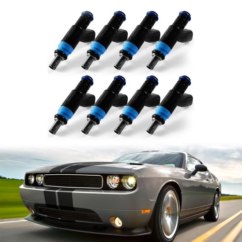 ZDKK 8PCS Fuel Injectors for 2012-2021 Dodge Charger Challenger Durango Jeep Grand Cherokee 6.4L V8-05038337AB Injector Set for Chrysler 300 6.4L Engine-Fits Standard HEMI Engines Only - Image 1