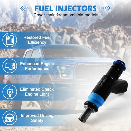 ZDKK 8PCS Fuel Injectors for 2012-2021 Dodge Charger Challenger Durango Jeep Grand Cherokee 6.4L V8-05038337AB Injector Set for Chrysler 300 6.4L Engine-Fits Standard HEMI Engines Only - Image 5