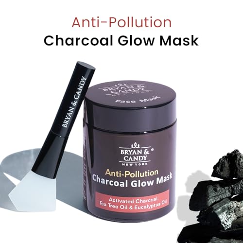 BRYAN  CANDY Bryan & Candy New York Anti Pollution Charcoal Glow Face Mask with Activated Charcoal, Tea Tree Oil And Eucalyptus Oil (100 gm) - Image 2