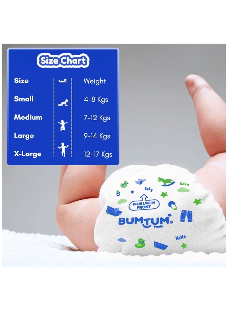 Bumtum Baby Pants Style Diaper(Super Jumbo) - Large - Count 34 - Image 4