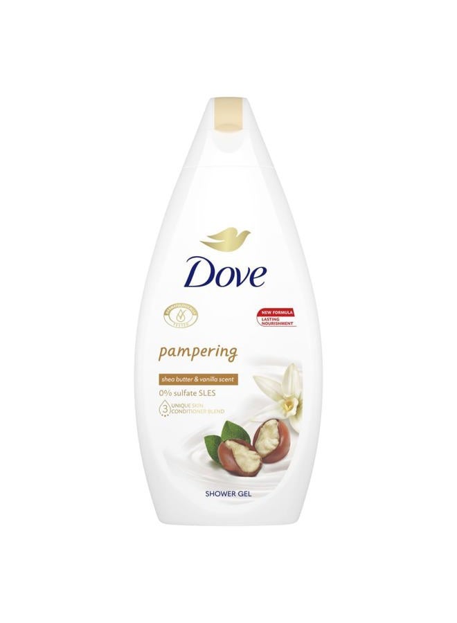 Dove Purely Pampering Shea Butter Caring Cream Bath 450ml