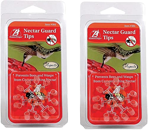 Aspects Bird Feeders Hummzinger Hummingbird Nectar Guard Tips (Pack of 2) - Image 1