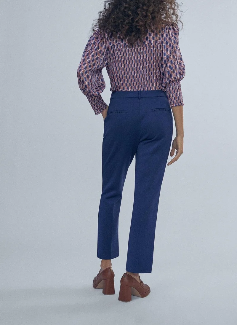 Lola Casademunt Rhinestone detail trousers