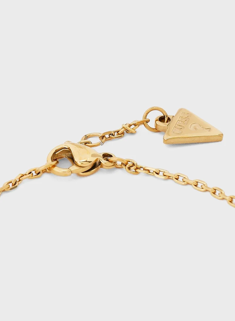 GUESS Logo Round Bracelet