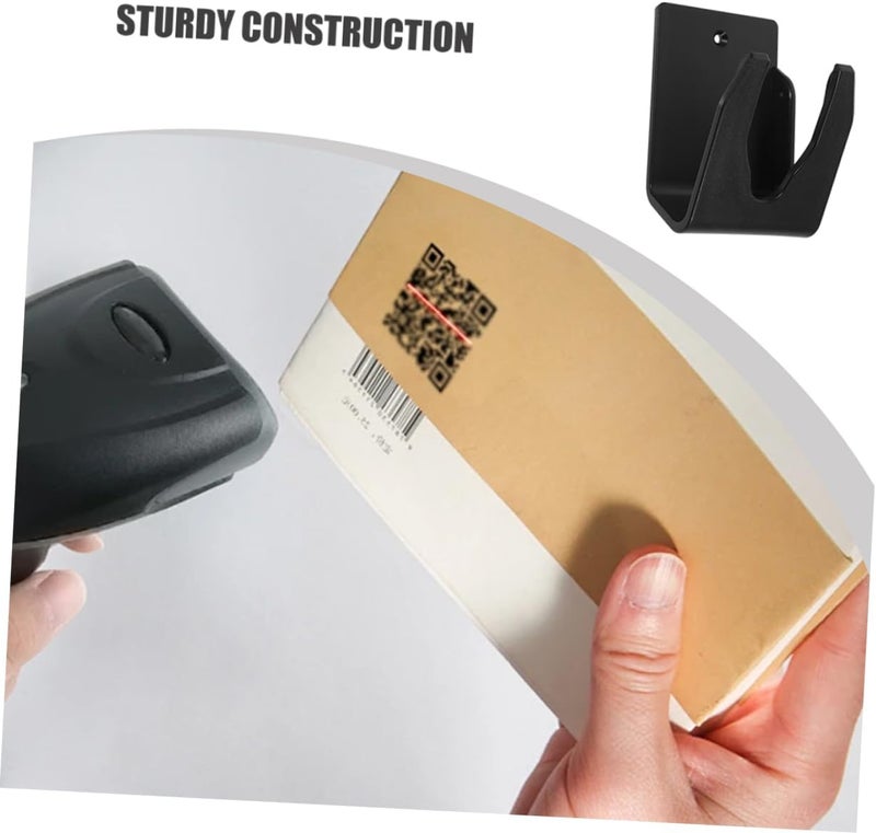 2pcs Universal Wall Mounted Barcode Scanner Holder Adjustable Bracket for Retail and Warehouse Compatible Most Barcode Readers - Image 5