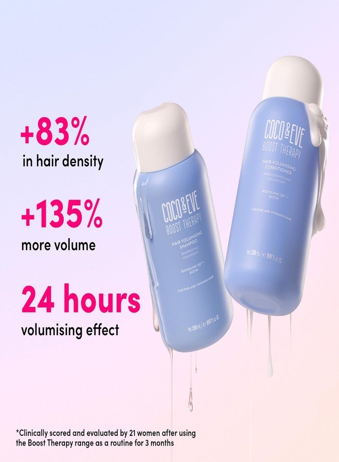 كوكو أند إيف مجموعة شامبو وبلسم كوكو آند إيف بوست ثيرابي لتكثيف الشعر. مع البيوتين لعلاج الشعر الخفيف والمتساقط. لتكثيف الشعر وتغذيته وتحسين حجمه وكثافته ولمعانه. (550 مل) - Image 3