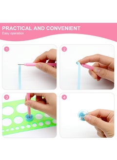 Excefore Paper Quilling Slotted Kit, Assorted Sizes Rolling Curling Quilling Needle Pen for Art DIY Paper Card Making Project Tools 14 Pieces…  - Image 4