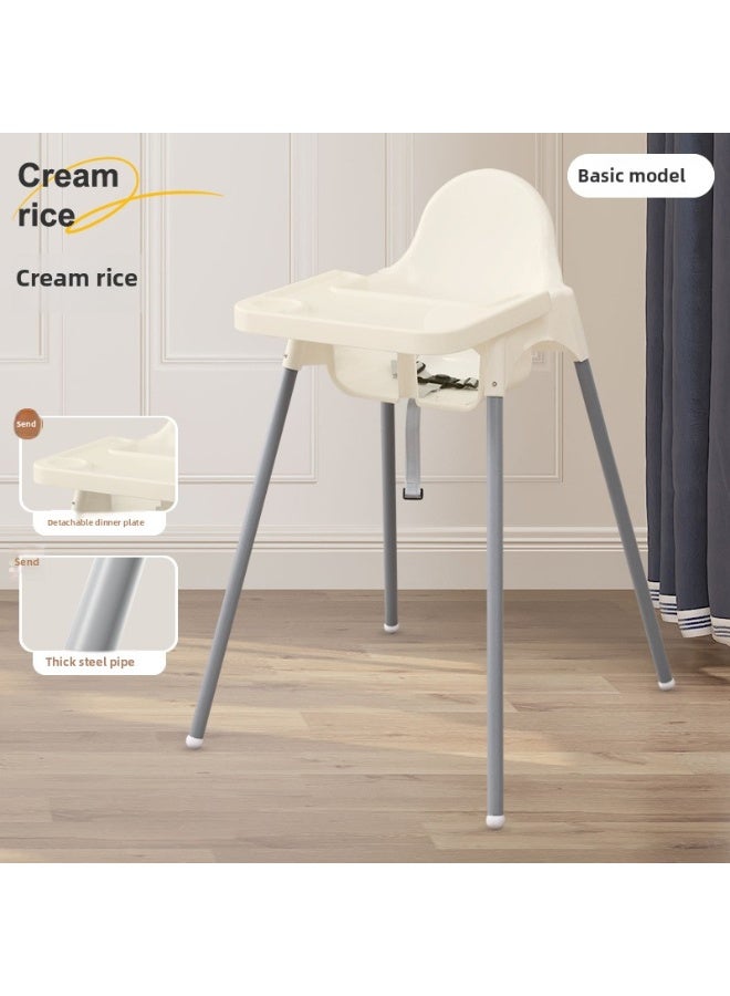 أوريتي كرسي طعام للأطفال، كرسي طعام مريح للأطفال، كرسي مرتفع للأطفال، طاولة طعام متعددة الاستخدامات للأطفال، كرسي طعام منزلي، وكرسي نمو - Image 1