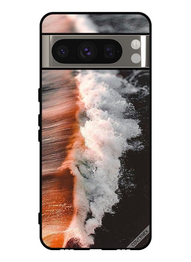 Covernex Protective Case Cover For Google Pixel 8 Pro Sea Water Wave  - Image 1