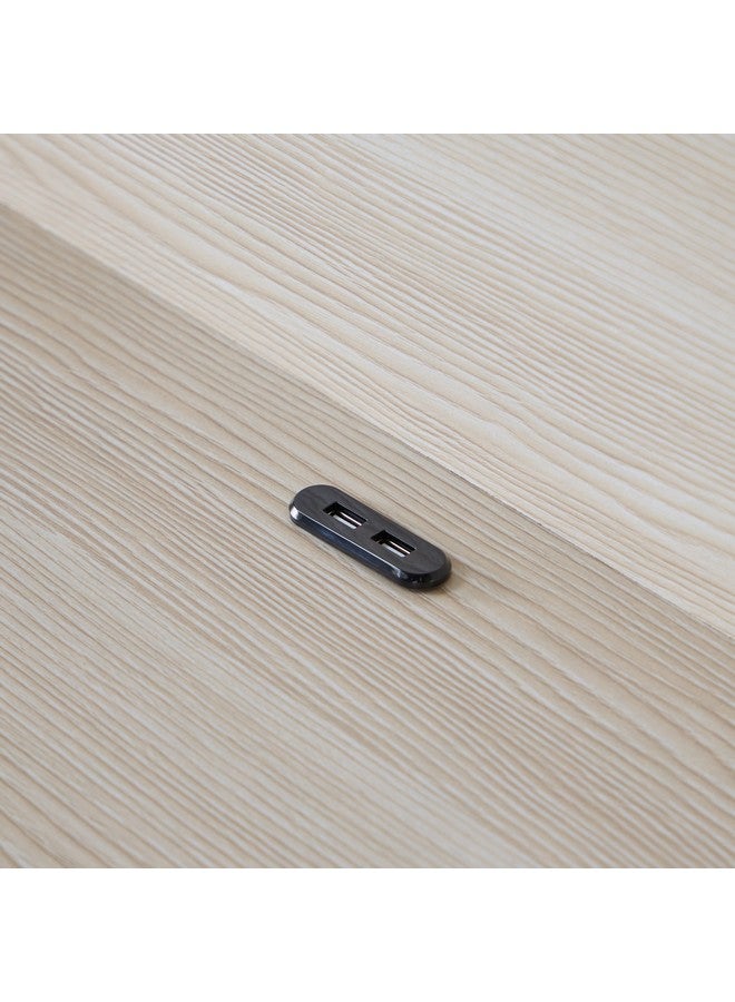 Home Box مكتب دراسة سكاى ذو درجتين مع رف وضوء USB 48 x 116 x 120 سم - Image 5