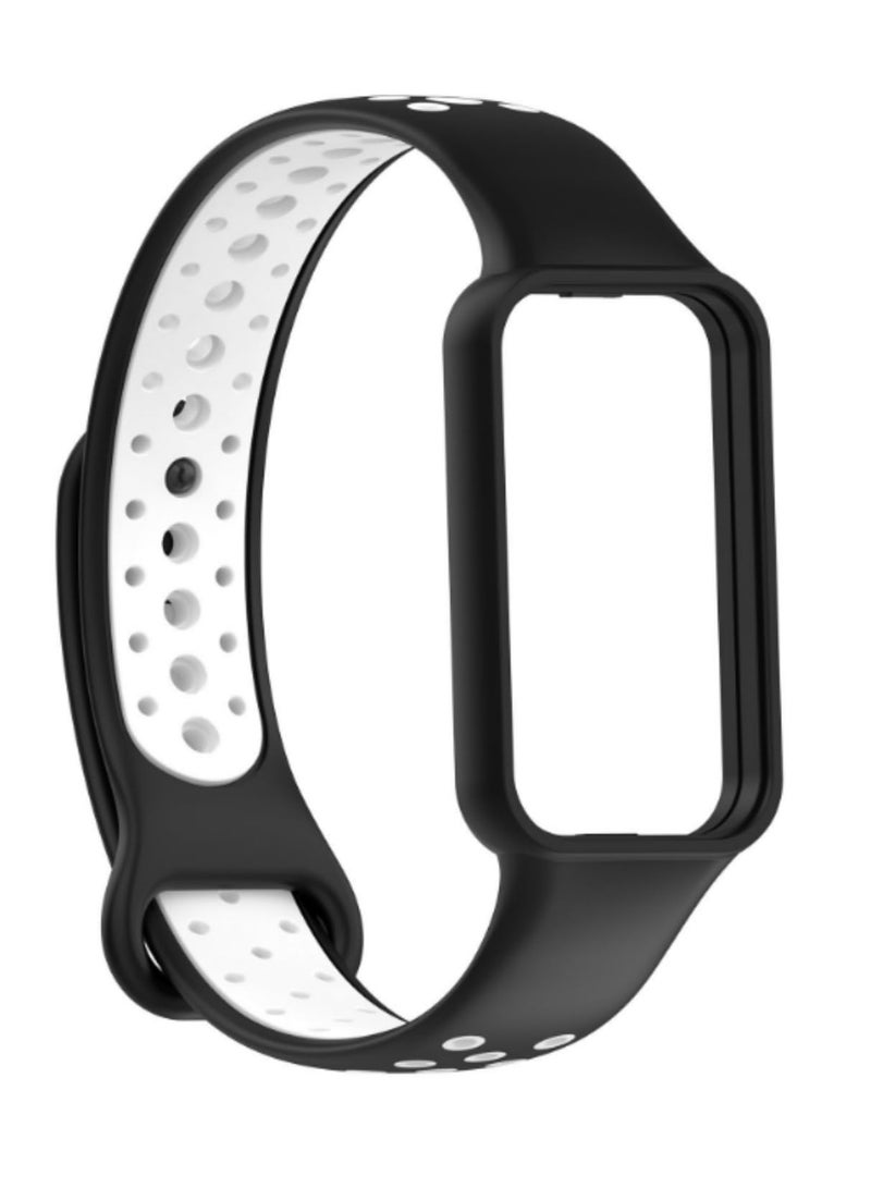 1PC Sports Silicone Strap for Xiaomi Mi Band 8 Active Replacement Bracelet Wristband for Mi Band 8 Active Durable & Comfortable Fitness Band Accessory - Image 3