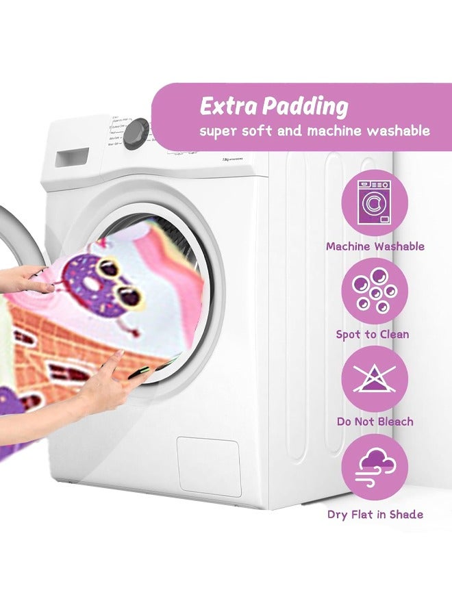 Baby Play Gym,Soft Baby Play Mat with 5 Hanging Toys and 18 Ocean Balls,Activity Playmat Gym Toy for 0-36 Months - Image 5