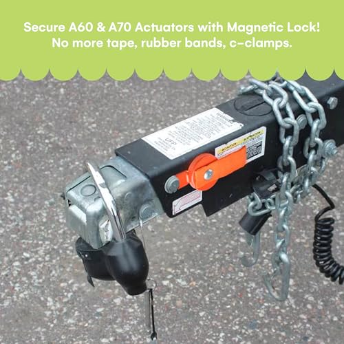 Noa Store Surge Brake Lockout Key for UFP Surge Brake Trailer - Magnetic with Heavy Duty Strap - Side Brake Lockout Bracket Compatible with - A-60, A-75, A-84 (Pack of 1) - Image 2