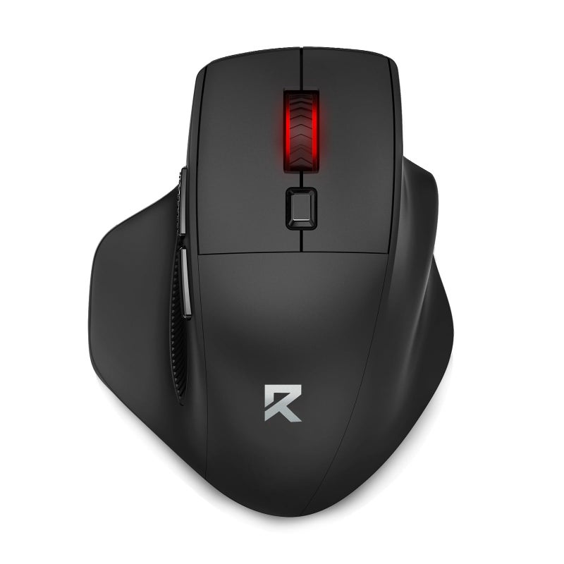 Redragon Big Wireless Mouse for Medium to Large Hands, 2.4GHz Ergonomic Computer Mouse, 6 Buttons, 4000 DPI, Full Sized USB Optical Mouse for Laptop, PC, Chromebook - Image 1