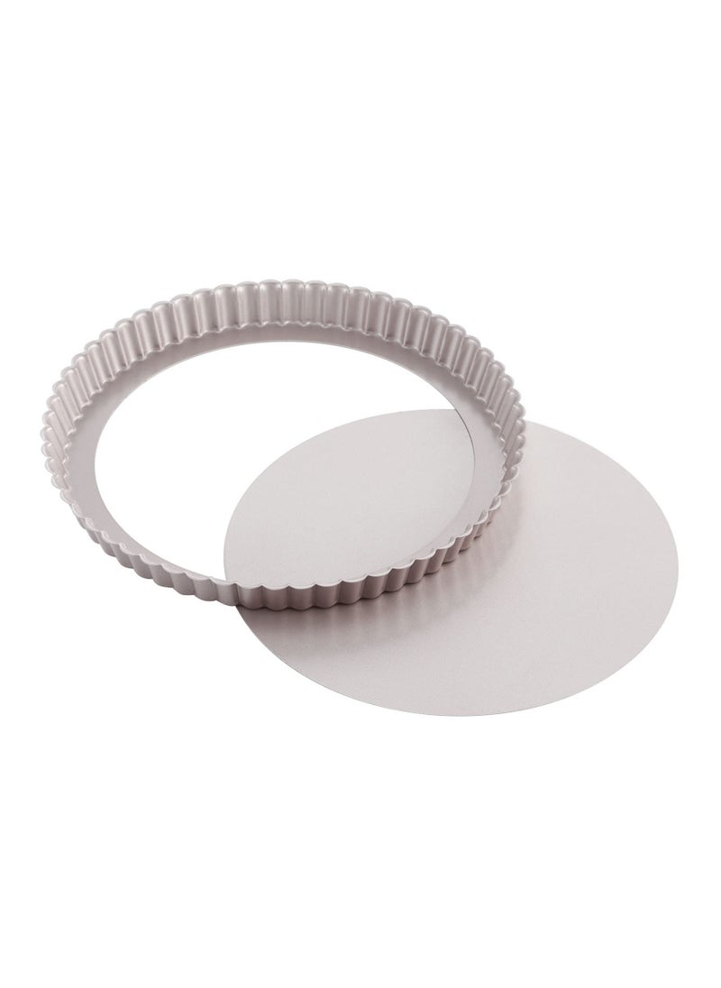chefmade - 11 Inch Round Tart Pan with Removable Loose Bottom - Image 1
