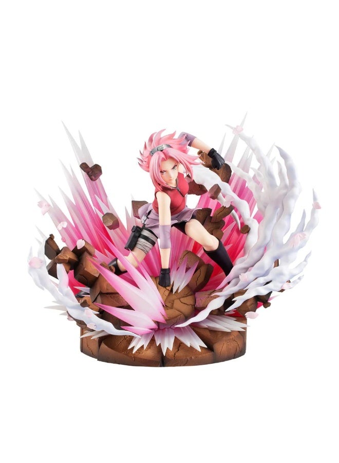 MegaHouse Naruto Shippuden Haruno Sakura Gals DX Ver 3 Statue by Megahouse