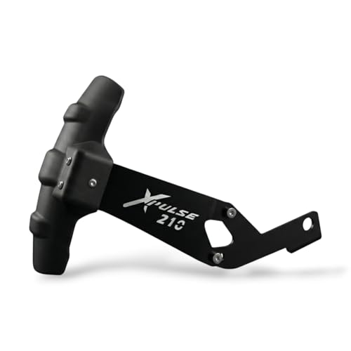MILACHIN Xpulse 210 Durable Rear Mudflap Guard, Reflective Splash Guard, Tyre Hugger,Mudguard Rust-Resistant Black Finish, Compatible with Xpulse 210. - Image 1