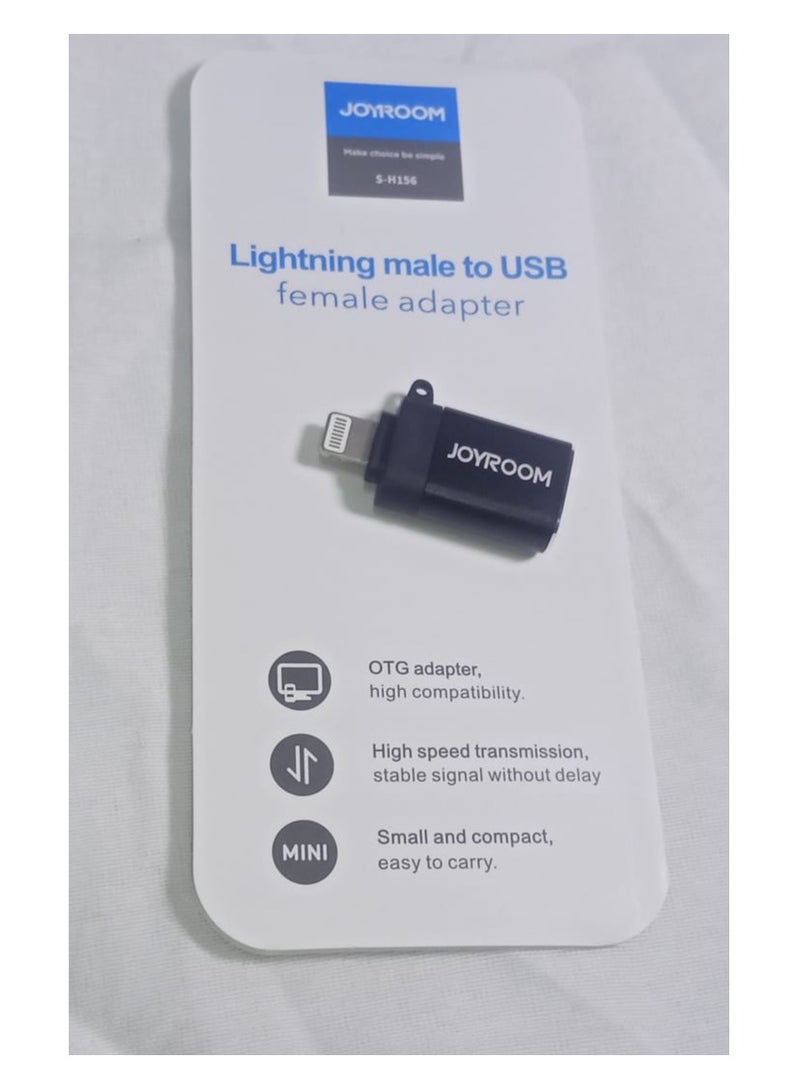 Joyroom male to USB female adapter, compatible with iPhone - Image 2