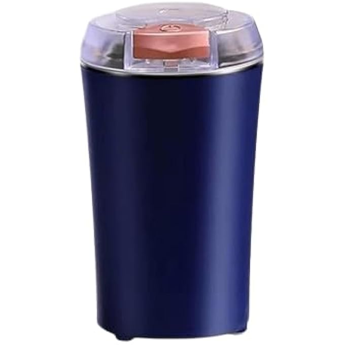 سکیلو مطحنة القهوة الكهربائية بالتوابل 240 واط بمحرك قوي شفرة من الفولاذ المقاوم للصدأ سعة 100 جرام قاعدة محرك قابلة للإزالة متعددة الأغراض لحبوب القهوة والمكسرات والتوابل والبذور والأعشاب - Image 1