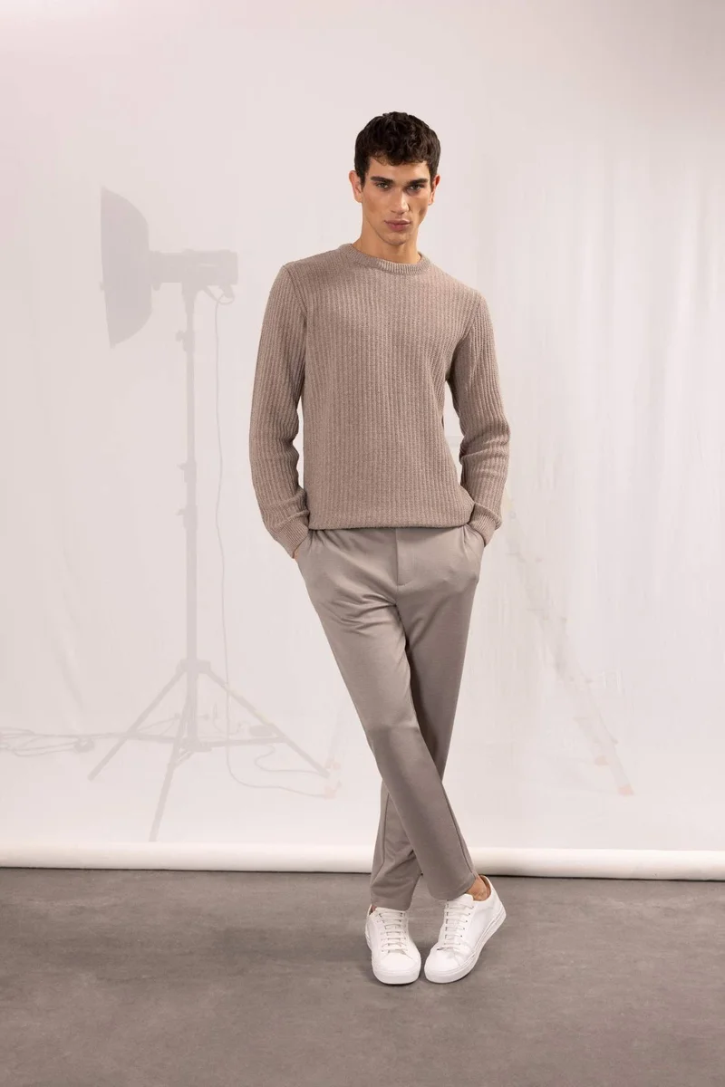 DeFacto Basic Straight Leg Summer Fabric Joggers
