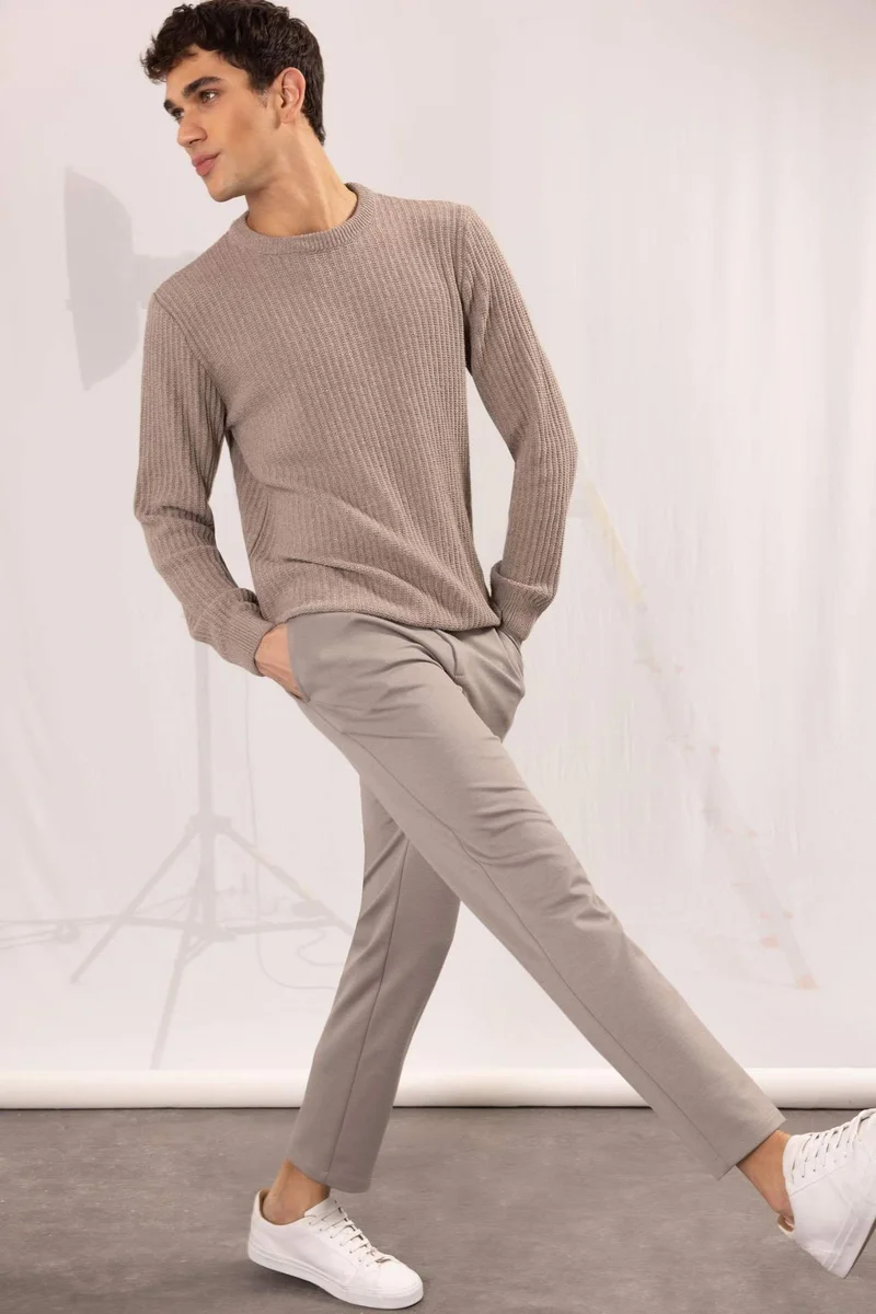 DeFacto Basic Straight Leg Summer Fabric Joggers