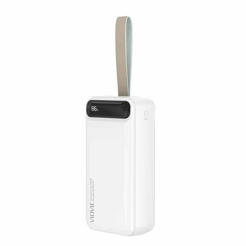 Vidvie باوربانك PB764 عالي الأداء – بطارية ضخمة بسعة 30,000mAh للطاقة طوال اليوم - Image 1
