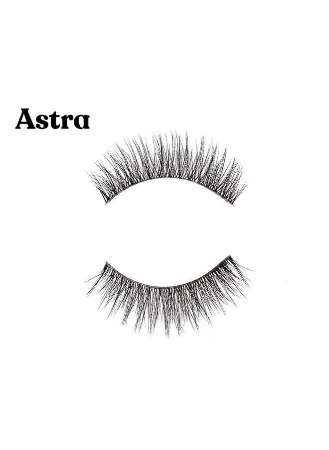 Silly George Supernatural Series Starter Kit Pretty Lashes With Adhesive Black Eyeliner ; Clear And Flexible Band Gives Lashes Natural Look ; Extra Strong Hold For False Eyelashes (Astra)  - Image 3