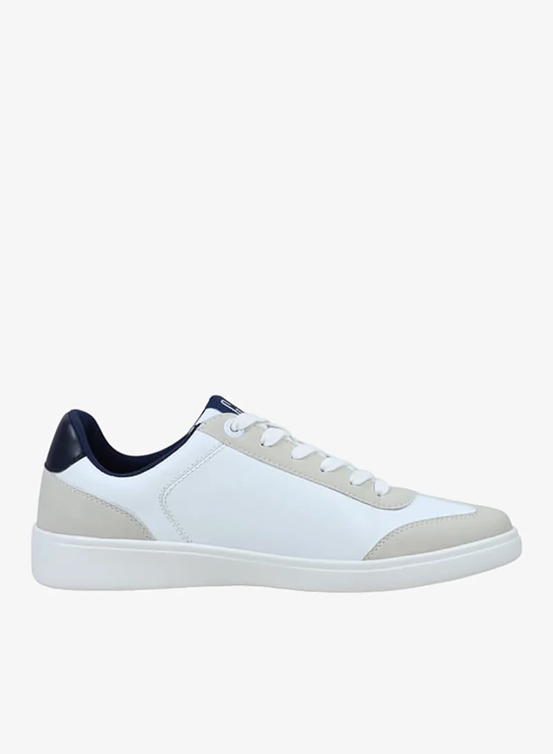 GAP Men's Panelled Sneakers with Lace-Up Closure - SEATTLE