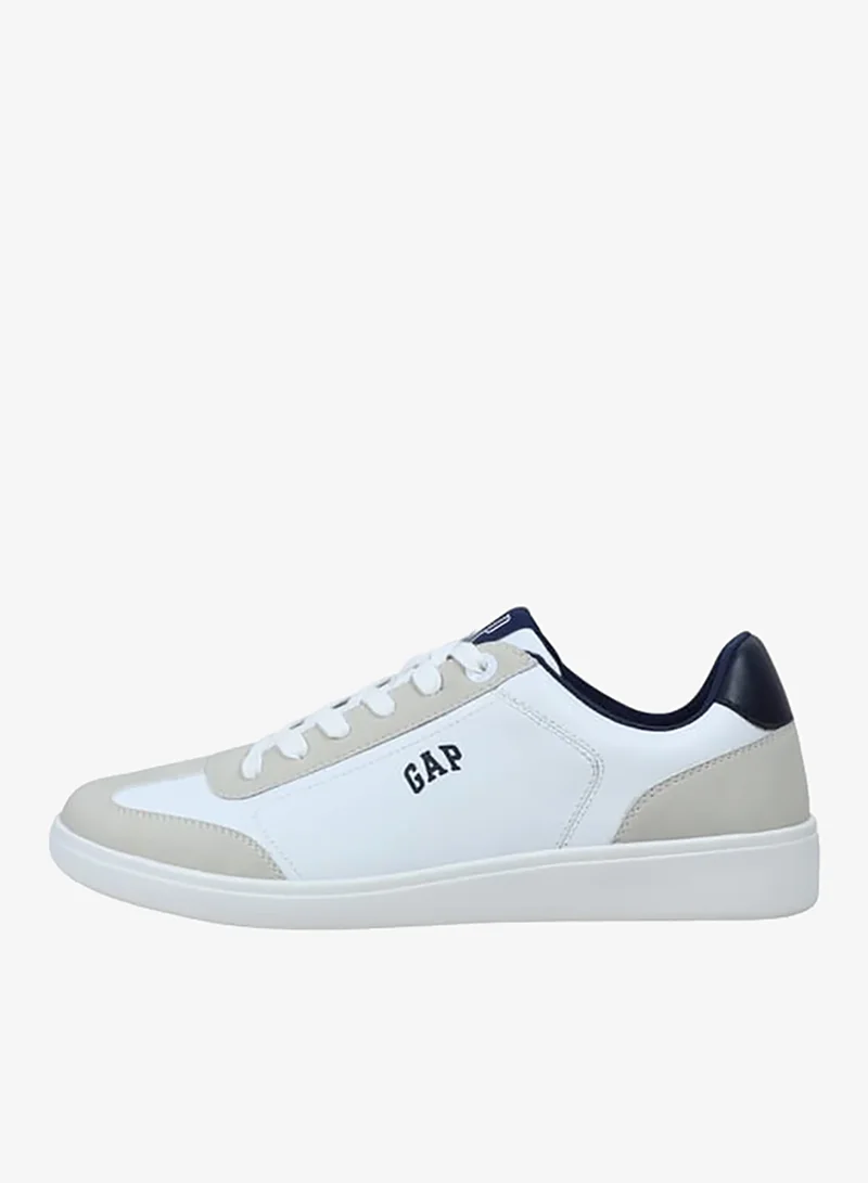 GAP Men's Panelled Sneakers with Lace-Up Closure - SEATTLE