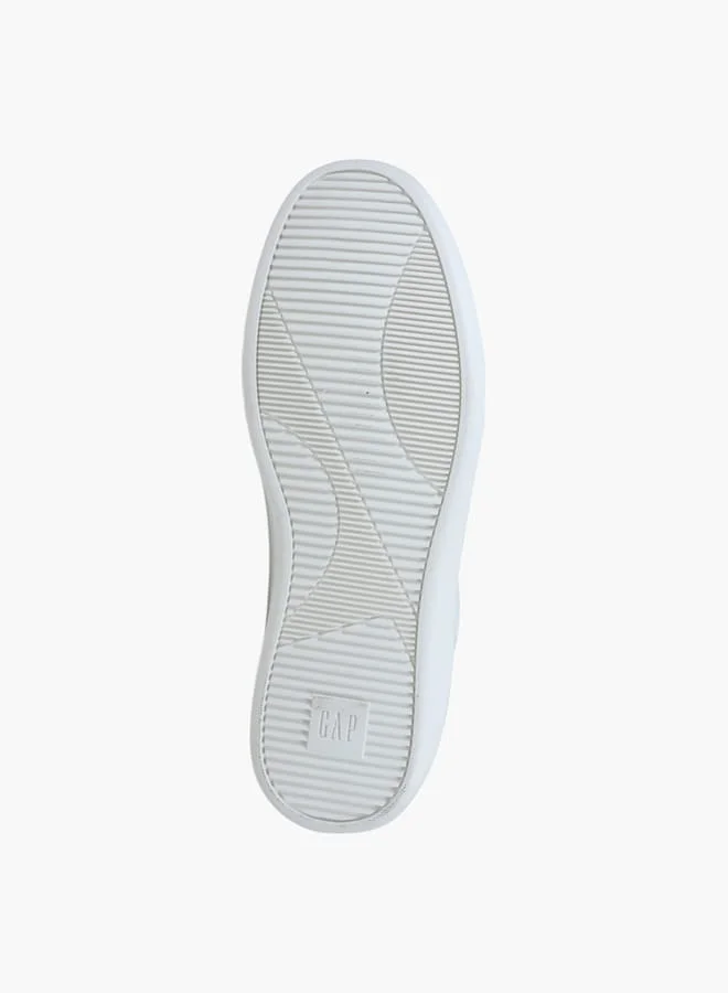 GAP Men's Panelled Sneakers with Lace-Up Closure - SEATTLE