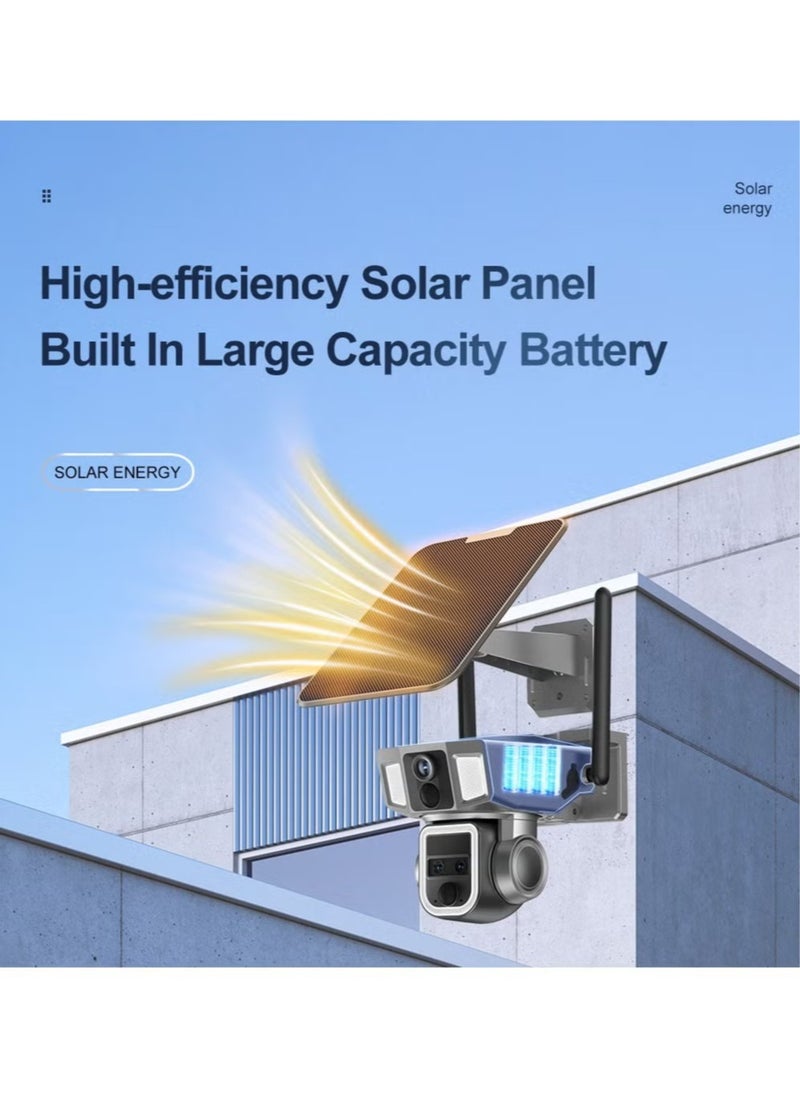 LS Vision MS3 4G Solar Security Camera, Strong And Durable Wifi CCTV Camera, Waterproof IP66 Solar Surveillance Camera, Portable Outdoor Camera For Home Office Security, (1pc)  - Image 3