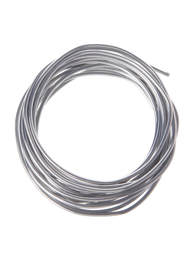 NIBEMINENT Aluminum Cored Wire Welding Tube Evaporator Silver 3meter - Image 1