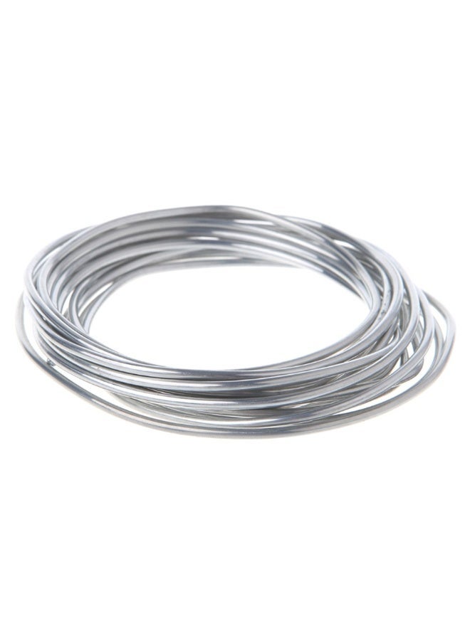 NIBEMINENT Aluminum Cored Wire Welding Tube Evaporator Silver 3meter - Image 3
