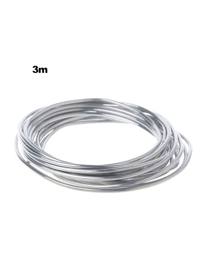 NIBEMINENT Aluminum Cored Wire Welding Tube Evaporator Silver 3meter - Image 5