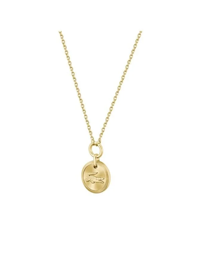 Lacoste Memento Necklace In Stainless Steel - 2040424