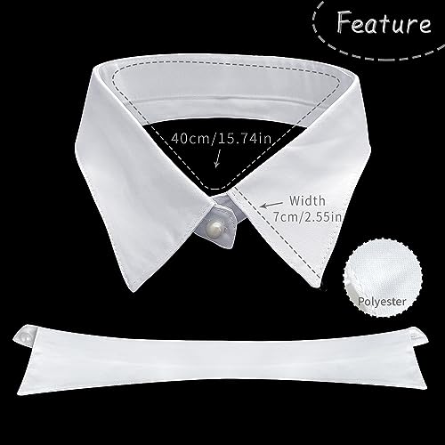 Joyci European New Women's Faux False Collar Lapel Choker Peter Pan Necklace (04) - Image 5