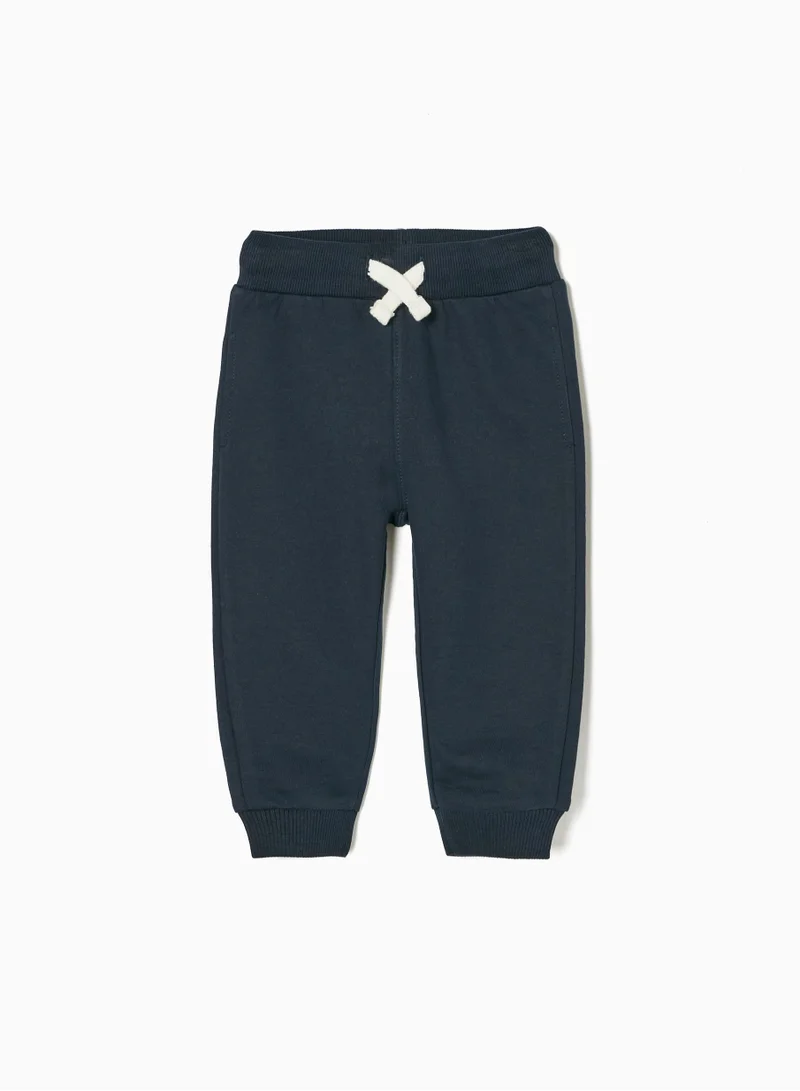 Zippy Zippy Cotton Joggers For Baby Boys - Dark Blue