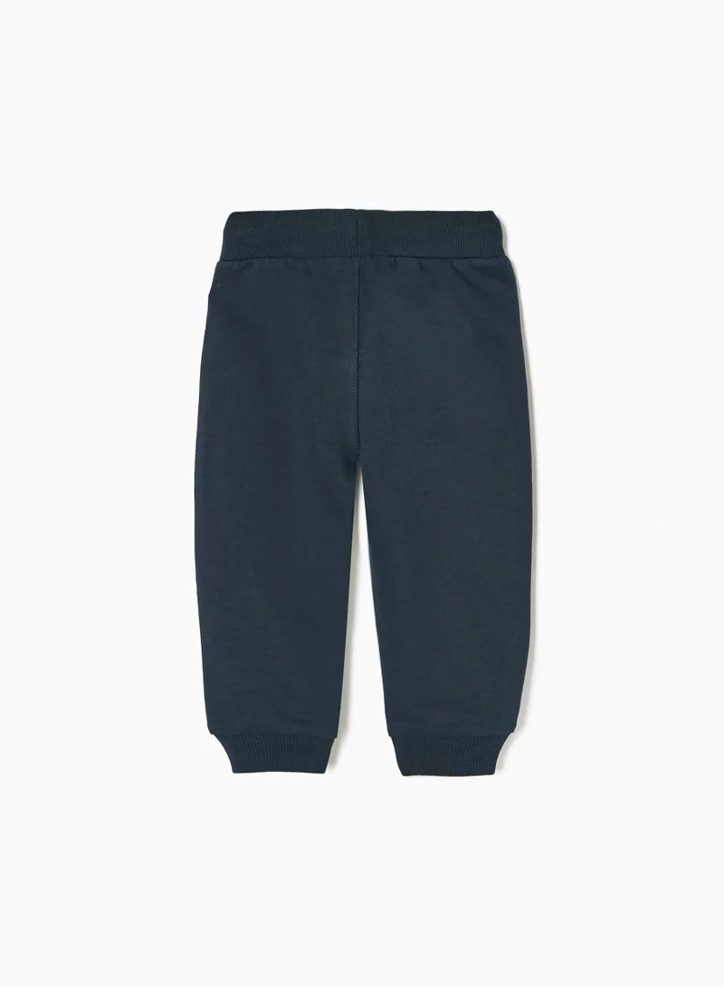Zippy Zippy Cotton Joggers For Baby Boys - Dark Blue