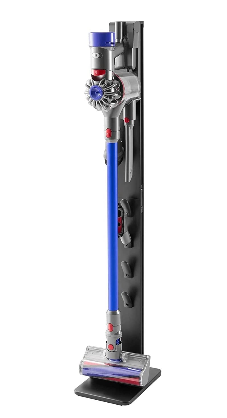 Mount Plus Mount Plus MPHAB2 Premier Aluminum Storage Stand Dock Dockings Station Made for Dyson V15 V12 V11 V10 V8 V7 V6 Cordless Stick Vacuum Cleaner Stable Metal Storage Bracket Organizer Rack 