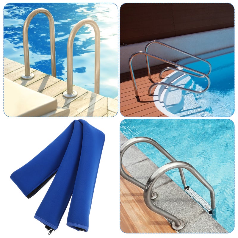 Indoor Pool Handrail Cover Cover Swimming Pool Hand Railing Cover Pool Handrail Cover Pool Handrail Neoprene Protective Cover Pool Accessory - Image 5