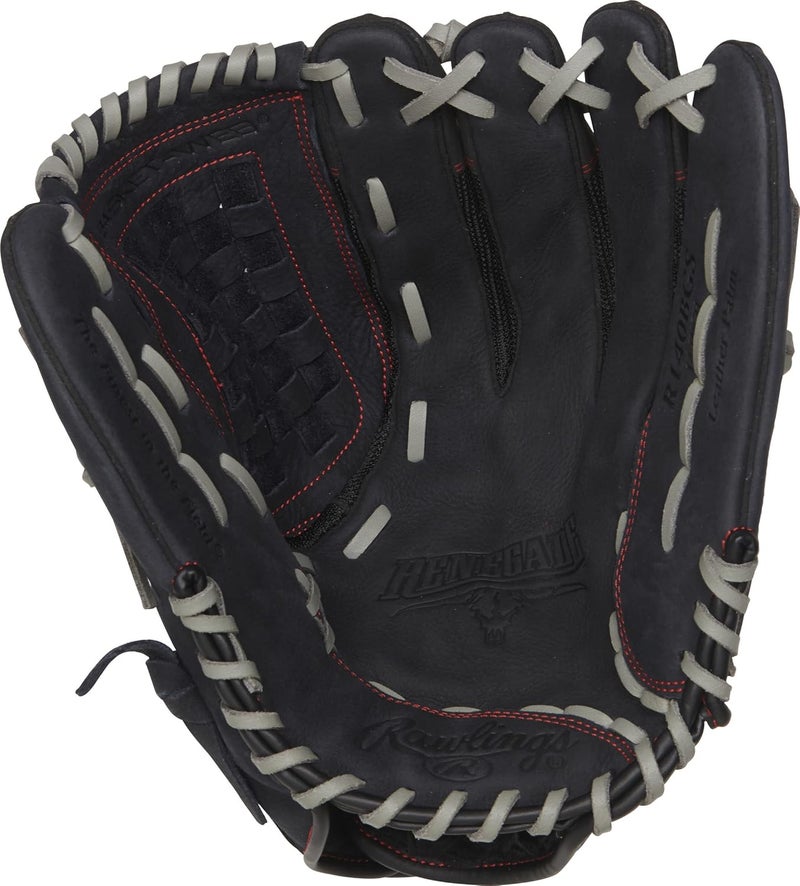 Rawlings قفازات رينغيد 14" سوفت بول، FB/Basket R140BGS-6/0، رمي باليد اليمنى - Image 3