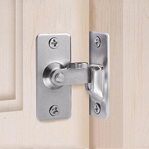 dingchi 90 Degree Door Lock Flip Latch Gate Latches Safety Door Lock for Barn Wood Fence Sliding French Doors,SUS304 Stainless Steel Gate Hardware - Image 2